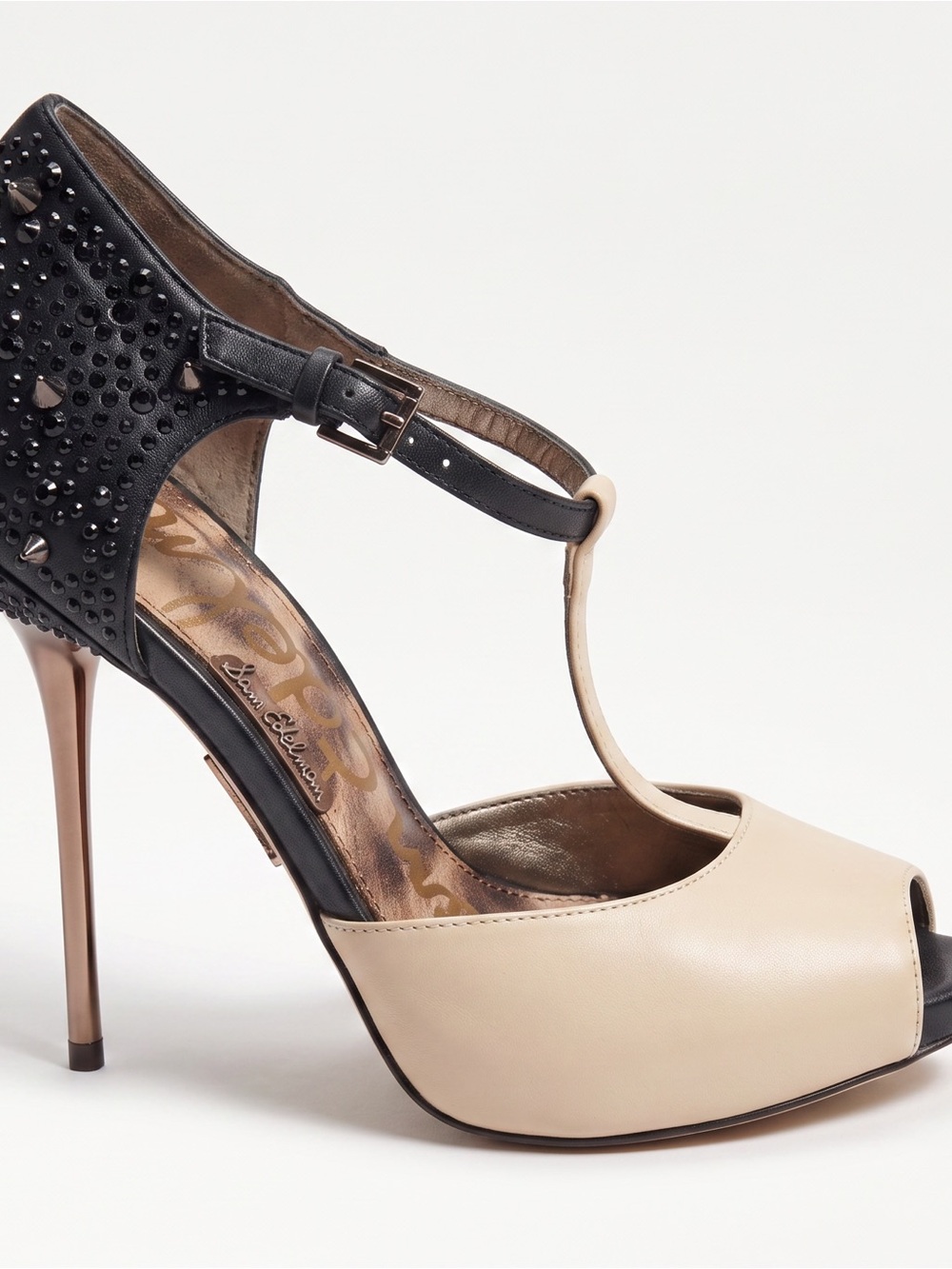 🌟🌟Sam Edelman🌟Scarlett Spiked T-Strap Pump🌟 Edgy and Sexy🌟🌟